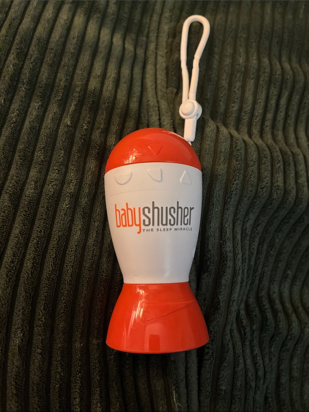 Baby Shusher Portable Sleep Soother - Orange & Whitebaby